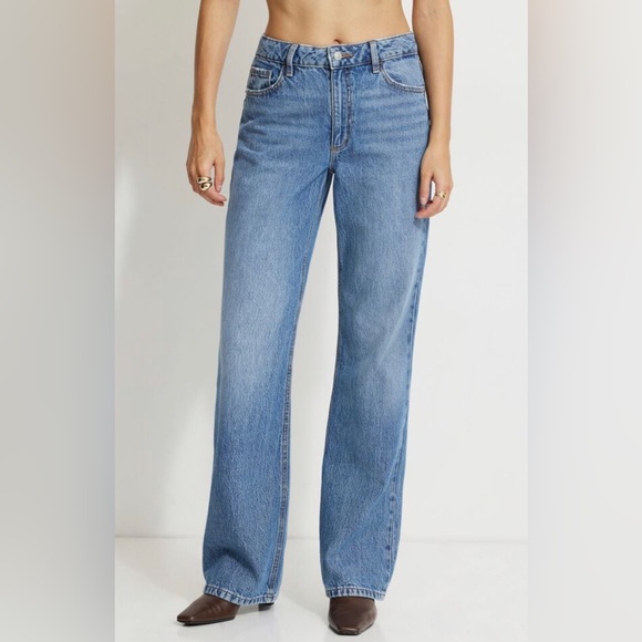 Dynamite-Heidi Wide Leg Jeans - Picture 3 of 6